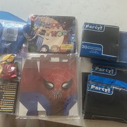 Spider-Man/ Superhero Birthday Supplies