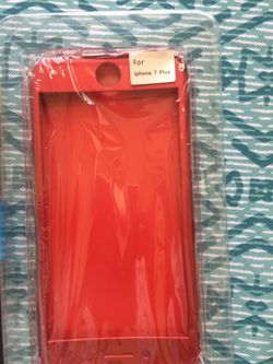 Brand new red case for iPhone 7plus