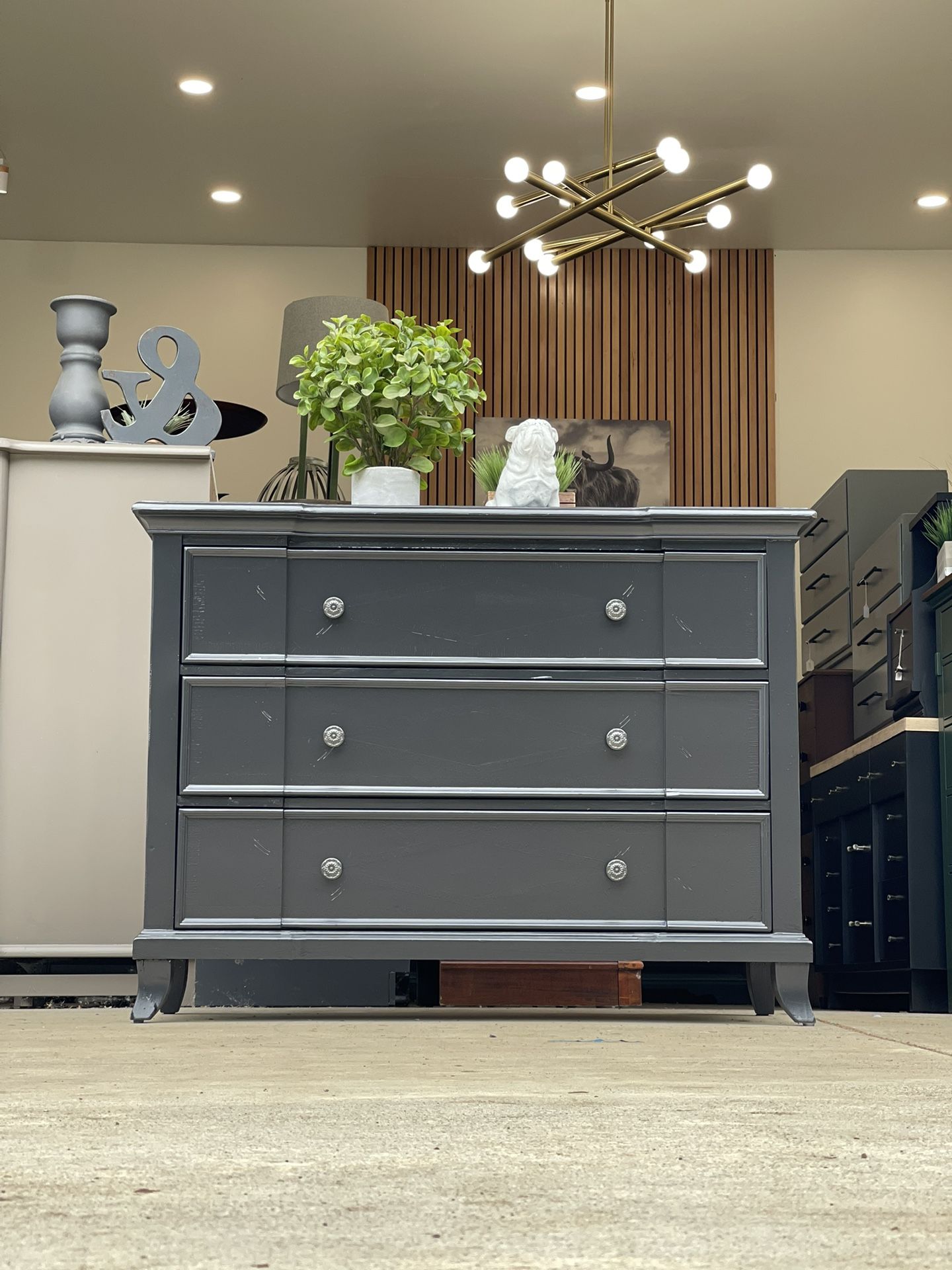 Black Custom Dresser