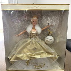 Sealed Celebration Barbie Special 2000 Holiday Edition Doll Christmas Ornament