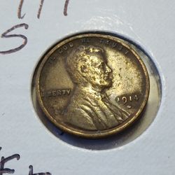 1914 S Lincoln Cent VF+ Simi Key