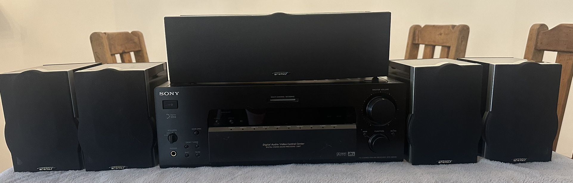 Sony Amp And Energy Surround Sound