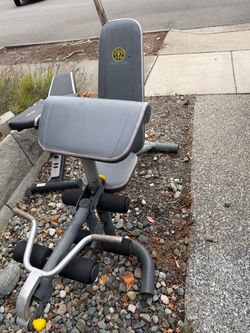 Weights bench rack