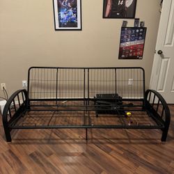 Futon Frame And Memory Foam Mattress (full)