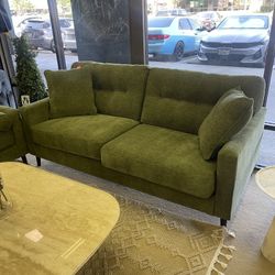 Bixler Olive Sofa