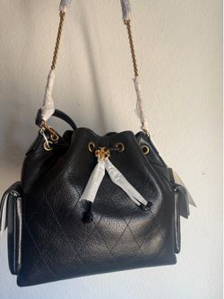 Charlie Quilted Drawstring Shoulder bag Tory Burch