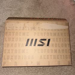 MSI - Cyborg 15.6” 144hz Gaming Laptop - Intel Core I7 - NVIDA GeForce RTX 4060 with 8GB RAM 512GB.
