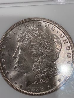 1898 Morgan dollar