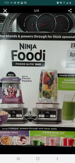 BRAND NEW NINJA auto IQ POWER NUTRI DUO BLENDER !!
