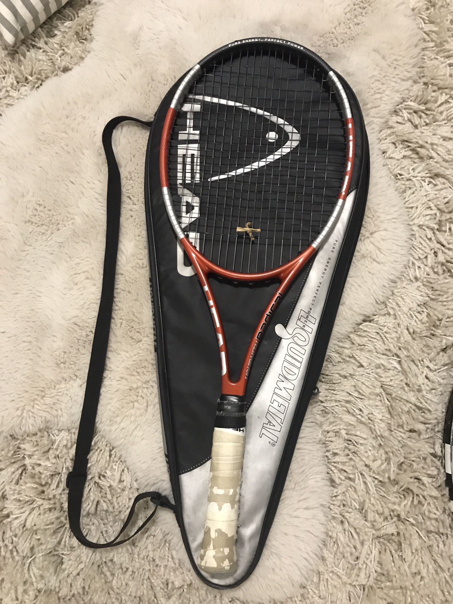 Tennis Racquet Head Liquid metal