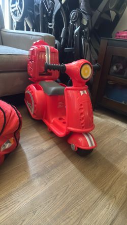 Playdoh pizza scooter