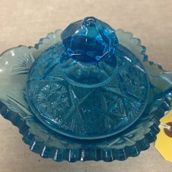 Vintage Wheaton Kemple Amethyst Valtec Compote