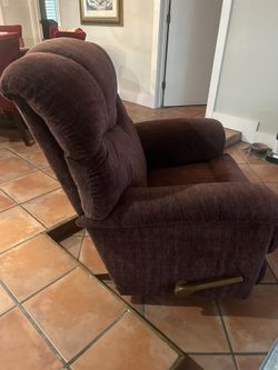 Recliner - Burgundy