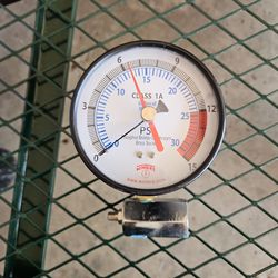Winters 4" low pressure guage