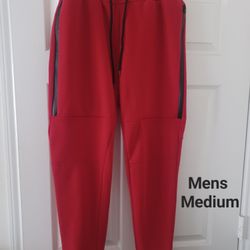 Southpole Red Jogger Sweatpants - Men's Medium