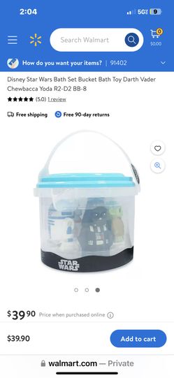 Star Wars Bath Set Brand New!