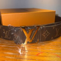 Louis Vuitton Monogram Belt Size 34