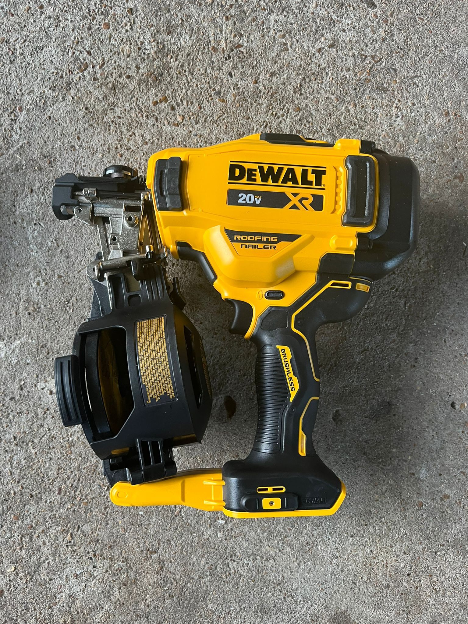 Dewalt 20v roofing nail gun