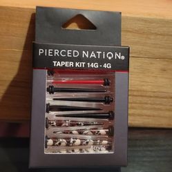 Tapper Earring Kit (14g-4g)