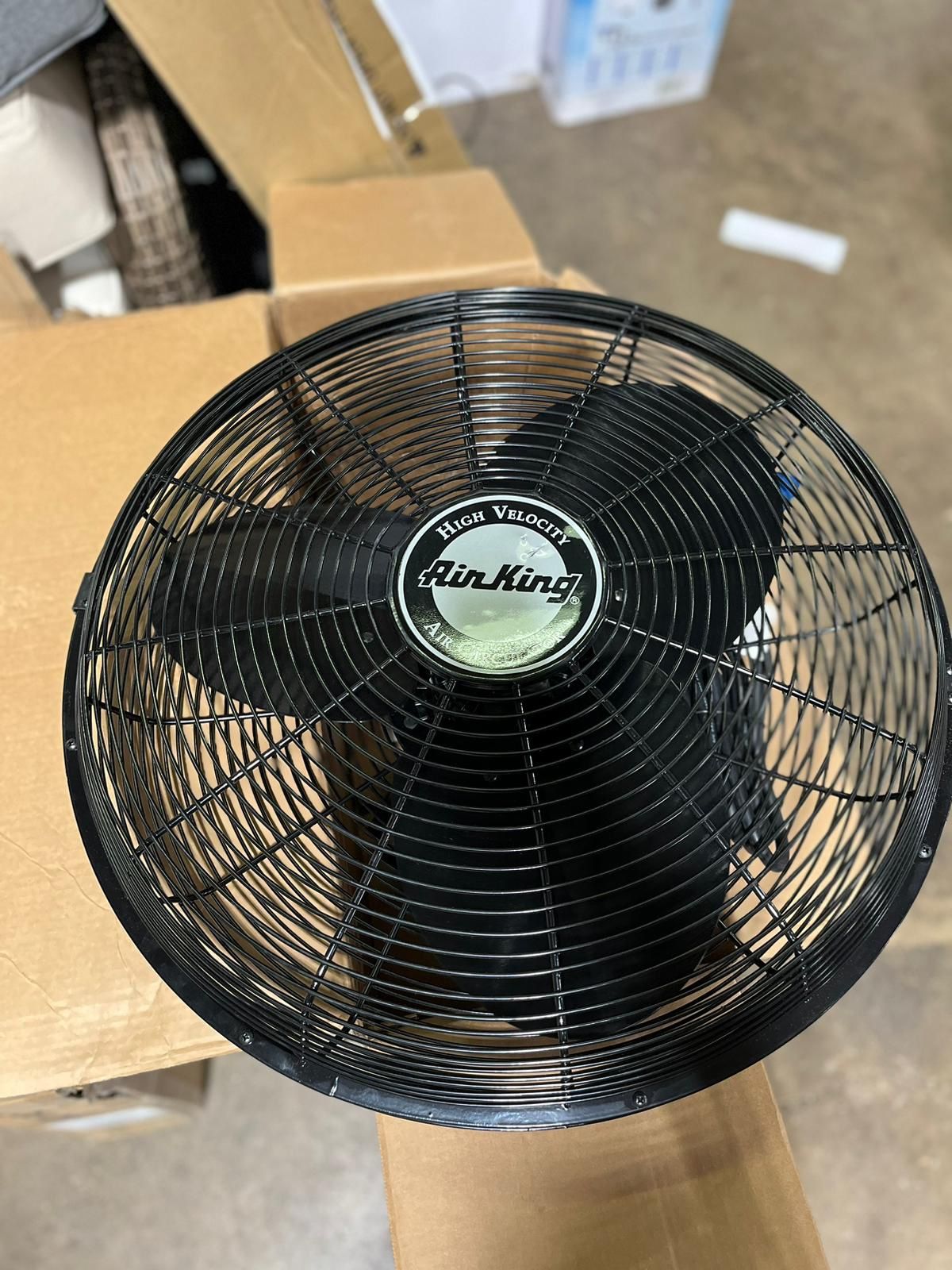 Air King 9020 1/6 HP Industrial Grade Wall Mount Fan, 20-Inch,Black