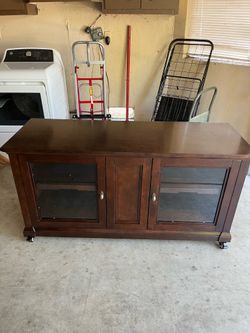 Rolling Console/TV stand