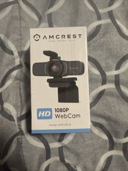 New 1080p Webcam with Microphone, Full HD USB Camera, and  Privacy Cover