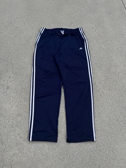 Adidas 3 stripe tear away sweats