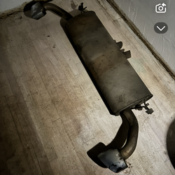 Muffler a pipes from 2007 BMW x5 4.8