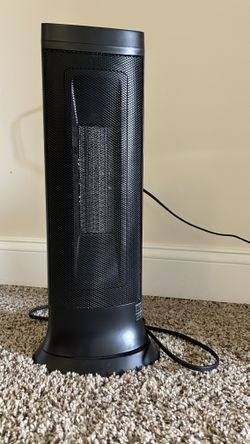Honeywell Slim Ceramic Tower Heater, Large Room, Black