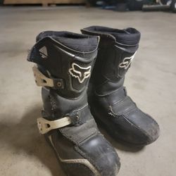 Kids Fox Motorcycle Boots