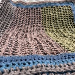 Handmade Rectangular crochet shawl