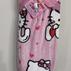Hello Kitty Throw