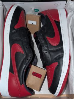 Air Jordan 1 Low Bred Sneakers size 13