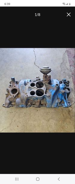 Vintage Small Block Chevy 4-Barrel Intake Manifold (GM Casting 346249)