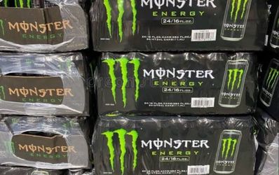 Redbull and monster 24 packs brand new