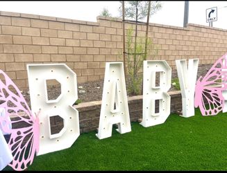 BABY Marquee Letters