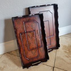 Trays Set Of 2 Pices