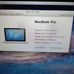 MacBook Pro Early 2011