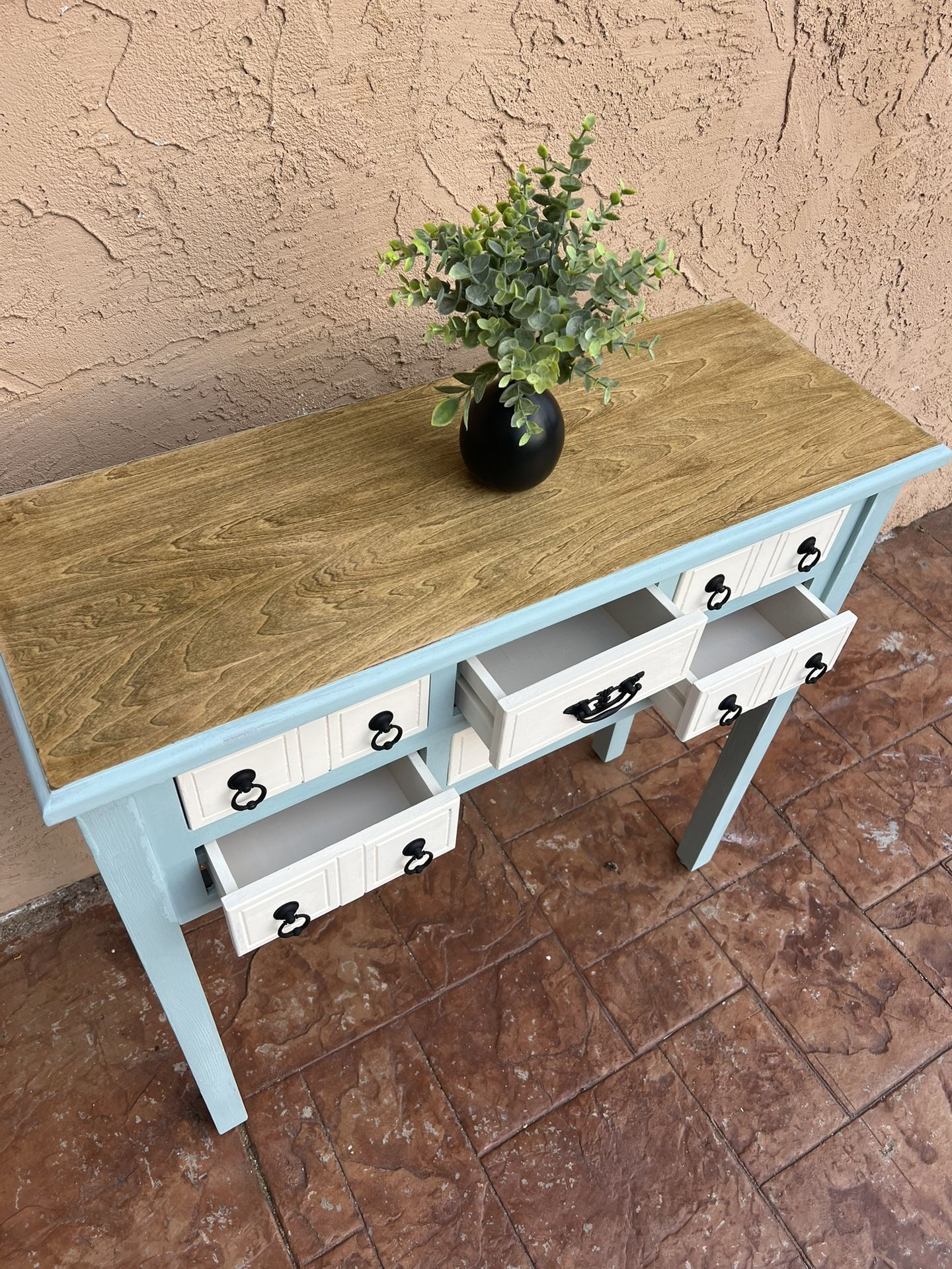 6 Drawer Console Of Table