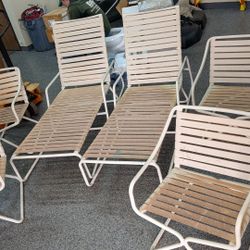 6 Piece Set Of Patio Furniture. See Description Below