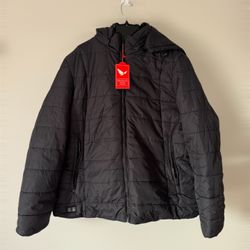 Heated Jacket Unisex– Size W 3XL / M XL (Black)