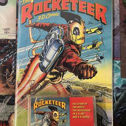 Rocketeer 3D Comic With Cassette Tape