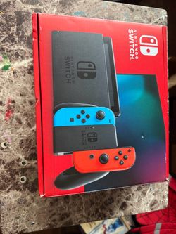 Nintendo Switch V2 with Neon Joy-Cons 32GB