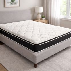 Full Size 10 Inch Hybrid Mattress – Supportive & Comfortable