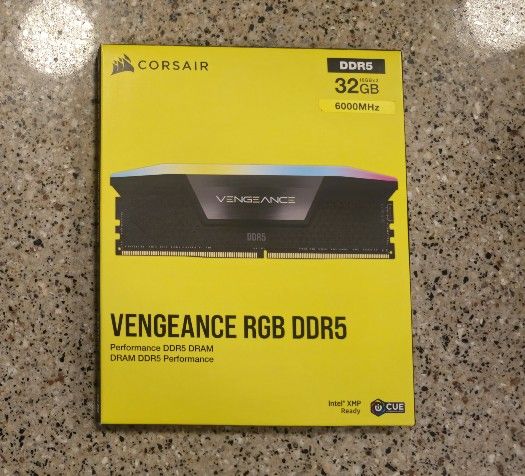 Corsair Vengeance RBG ddr5 32gb CL36 Intel XMP