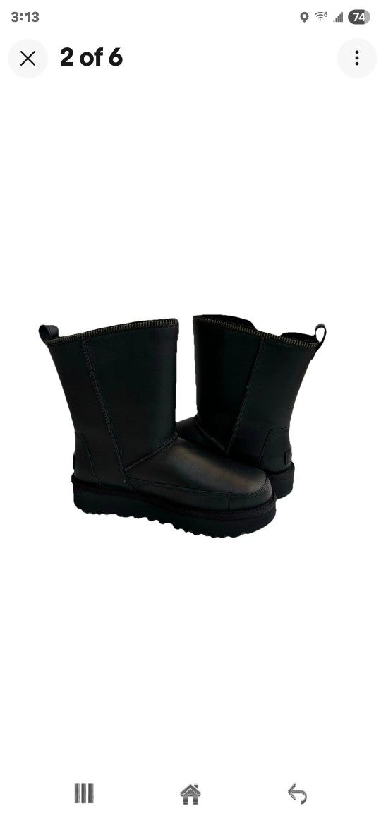 Ugg Moto Boot Short Size 9
