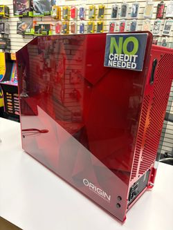Custom Red Computer Windows 11 PC |  $0 Down!