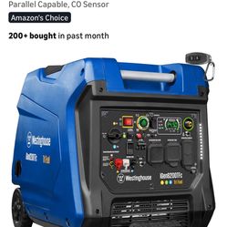 New Westinghouse 8200 Inverter Generator