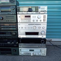 Misc Receivers  For Sale /House Speakers /Dj Speakers/Turn Tables