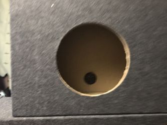 10” subwoofer box